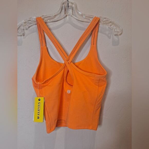 ELEVEN by Venus Williams Power Midi Tank in Nectarine XS - Picture 3 of 8